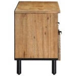 vidaXL Dulap TV maro 100x33x46 cm lemn masiv de mango