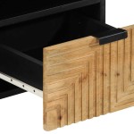 vidaXL Dulap TV maro 100x33x46 cm lemn masiv de mango