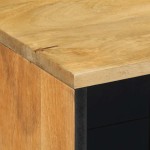 vidaXL Bufetă maro 80x33x75 cm lemn masiv de mango vidaXL Bufetă maro 80x33x75 cm lemn masiv de mango
