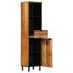 vidaXL Cabinet de baie 38x33x160 cm Lemn masiv de acacia vidaXL Cabinet de baie 38x33x160 cm Lemn masiv de acacia