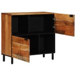vidaXL Dulap, 80x33x75 cm, lemn masiv de acacia