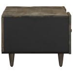 vidaXL Masuta de cafea gri deschis 100x54x40 cm lemn masiv de mango