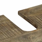 vidaXL Dulap pentru chiuveta de baie, 62x33x58 cm, lemn masiv de mango vidaXL Dulap pentru chiuveta de baie, 62x33x58 cm, lemn masiv de mango