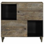 vidaXL Bufetă 80x33x75 cm lemn masiv de mango