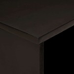 vidaXL Masă de cafea Negru și Aur 80 x 50 x 40 cm