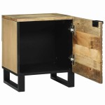 vidaXL Mese de noptieră Maro și negru 40 x 33.5 x 46 cm vidaXL Mese de noptieră Maro și negru 40 x 33.5 x 46 cm