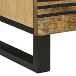 vidaXL Mese de noptieră Maro și negru 40 x 33.5 x 46 cm vidaXL Mese de noptieră Maro și negru 40 x 33.5 x 46 cm
