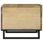 vidaXL Masă de cafea - 80 x 50 x 40 cm, Lemn masiv de mango vidaXL Masă de cafea - 80 x 50 x 40 cm, Lemn masiv de mango