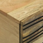 vidaXL Masă de cafea - 80 x 50 x 40 cm, Lemn masiv de mango vidaXL Masă de cafea - 80 x 50 x 40 cm, Lemn masiv de mango