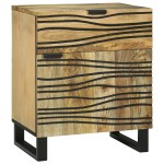 vidaXL Dulap de noptieră 50x33x60 cm – Lemn masiv de mango vidaXL Dulap de noptieră 50x33x60 cm – Lemn masiv de mango