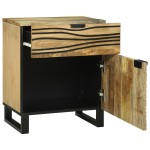 vidaXL Dulap de noptieră 50x33x60 cm – Lemn masiv de mango vidaXL Dulap de noptieră 50x33x60 cm – Lemn masiv de mango