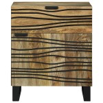 vidaXL Dulap de noptieră 50x33x60 cm – Lemn masiv de mango vidaXL Dulap de noptieră 50x33x60 cm – Lemn masiv de mango
