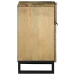vidaXL Dulap de noptieră 50x33x60 cm – Lemn masiv de mango vidaXL Dulap de noptieră 50x33x60 cm – Lemn masiv de mango
