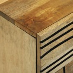 vidaXL Dulap de noapte Maro 50 x 33 x 60 cm Lemn masiv de acacia