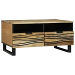 vidaXL Masă de cafea - 80 x 54 x 40 cm - Lemn de mango vidaXL Masă de cafea - 80 x 54 x 40 cm - Lemn de mango