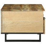 vidaXL Masă de cafea - 80 x 54 x 40 cm - Lemn de mango vidaXL Masă de cafea - 80 x 54 x 40 cm - Lemn de mango