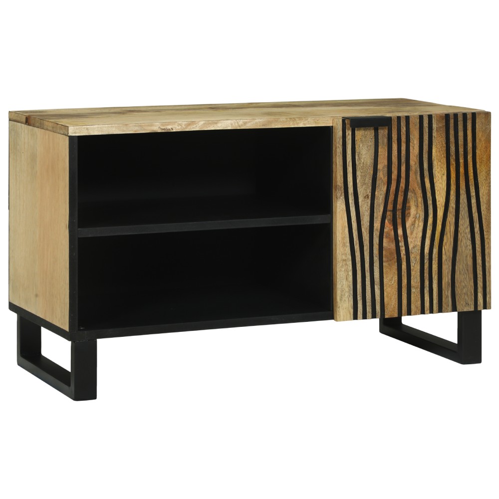 vidaXL Cabinet TV - 80x31.5x46 cm Lemn de mango și lemn prelucrat