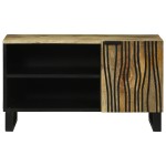 vidaXL Cabinet TV - 80x31.5x46 cm Lemn de mango și lemn prelucrat vidaXL Cabinet TV - 80x31.5x46 cm Lemn de mango și lemn prelucrat
