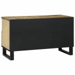 vidaXL Cabinet de depozitare media cu sertar cu raft Maro 80 x 33.5 x 46 cm vidaXL Cabinet de depozitare media cu sertar cu raft Maro 80 x 33.5 x 46 cm