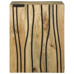 vidaXL Dulap pentru Chiuveta de Baie cu raft Maro 38 x 33,5 x 48 cm