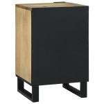vidaXL Cabinet de baie 38x33.5x58 cm din lemn masiv de mango și lemn ingineresc vidaXL Cabinet de baie 38x33.5x58 cm din lemn masiv de mango și lemn ingineresc
