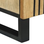 vidaXL Cabinet de baie 38x33.5x58 cm din lemn masiv de mango și lemn ingineresc vidaXL Cabinet de baie 38x33.5x58 cm din lemn masiv de mango și lemn ingineresc