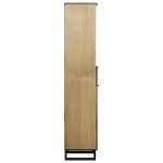 vidaXL Dulap de Baie 38x33.5x160 cm din Lemn de Mango vidaXL Dulap de Baie 38x33.5x160 cm din Lemn de Mango