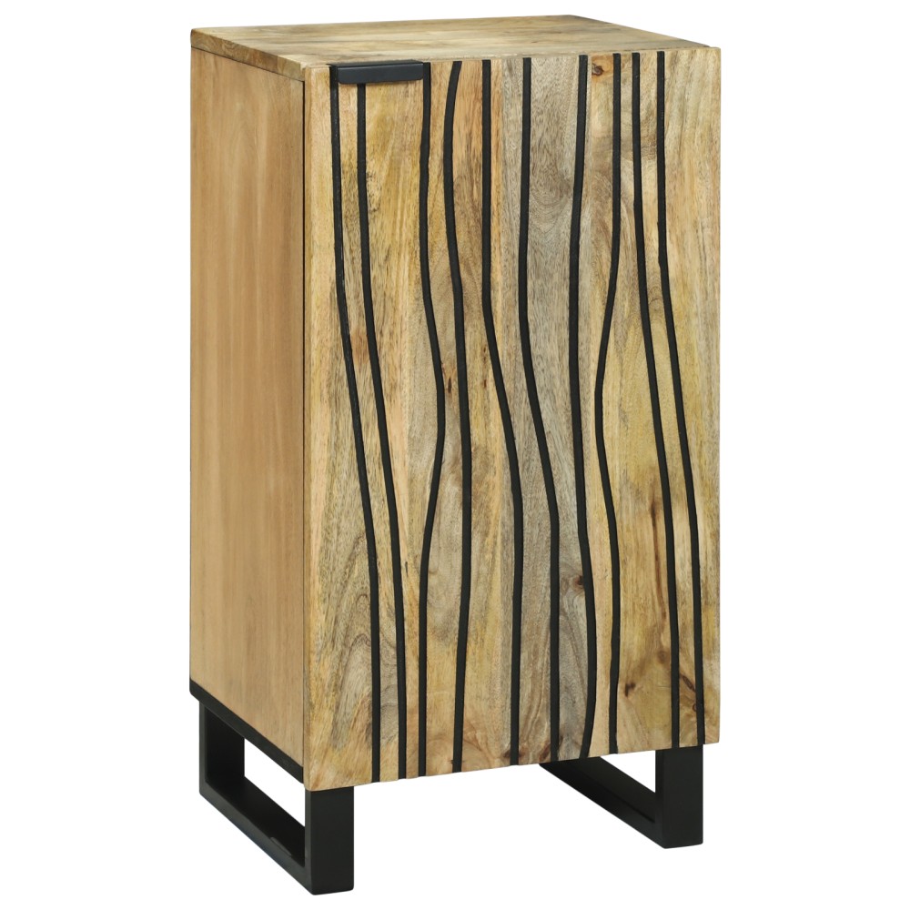 vidaXL Sideboard - 40 x 33.5 x 75 cm - Lemn masiv de mango