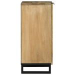 vidaXL Sideboard - 40 x 33.5 x 75 cm - Lemn masiv de mango