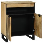 vidaXL Dulap 60x33.5x75 cm - Lemn masiv de mango vidaXL Dulap 60x33.5x75 cm - Lemn masiv de mango