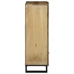 vidaXL Bufet 60x33.5x100 cm din lemn solid de mango - vidaXL Bufet 60x33.5x100 cm din lemn solid de mango -