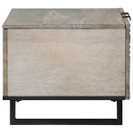 vidaXL Masă de cafea Alb, Negru 80 x 50 x 40 cm Lemn masiv de mango vidaXL Masă de cafea Alb, Negru 80 x 50 x 40 cm Lemn masiv de mango