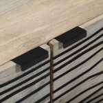 vidaXL Masă de cafea Alb, Negru 80 x 50 x 40 cm Lemn masiv de mango vidaXL Masă de cafea Alb, Negru 80 x 50 x 40 cm Lemn masiv de mango