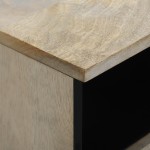vidaXL Dulap de noapte cu sertar Alb și negru 40 x 33 x 46 cm vidaXL Dulap de noapte cu sertar Alb și negru 40 x 33 x 46 cm