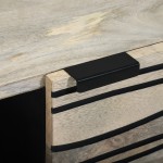 vidaXL Masă de cafea cu raft cu depozitare cu ușă Alb, Negru 100 x 50 x 40 cm vidaXL Masă de cafea cu raft cu depozitare cu ușă Alb, Negru 100 x 50 x 40 cm
