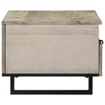 vidaXL Masă de cafea cu sertar cu depozitare Alb, Negru 80 x 50 x 40 cm vidaXL Masă de cafea cu sertar cu depozitare Alb, Negru 80 x 50 x 40 cm