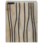 vidaXL Dulap de chiuvetă cu raft Maro și negru 38 x 33.5 x 48 cm vidaXL Dulap de chiuvetă cu raft Maro și negru 38 x 33.5 x 48 cm