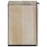 vidaXL Dulap de chiuvetă cu raft Maro și negru 38 x 33.5 x 48 cm vidaXL Dulap de chiuvetă cu raft Maro și negru 38 x 33.5 x 48 cm