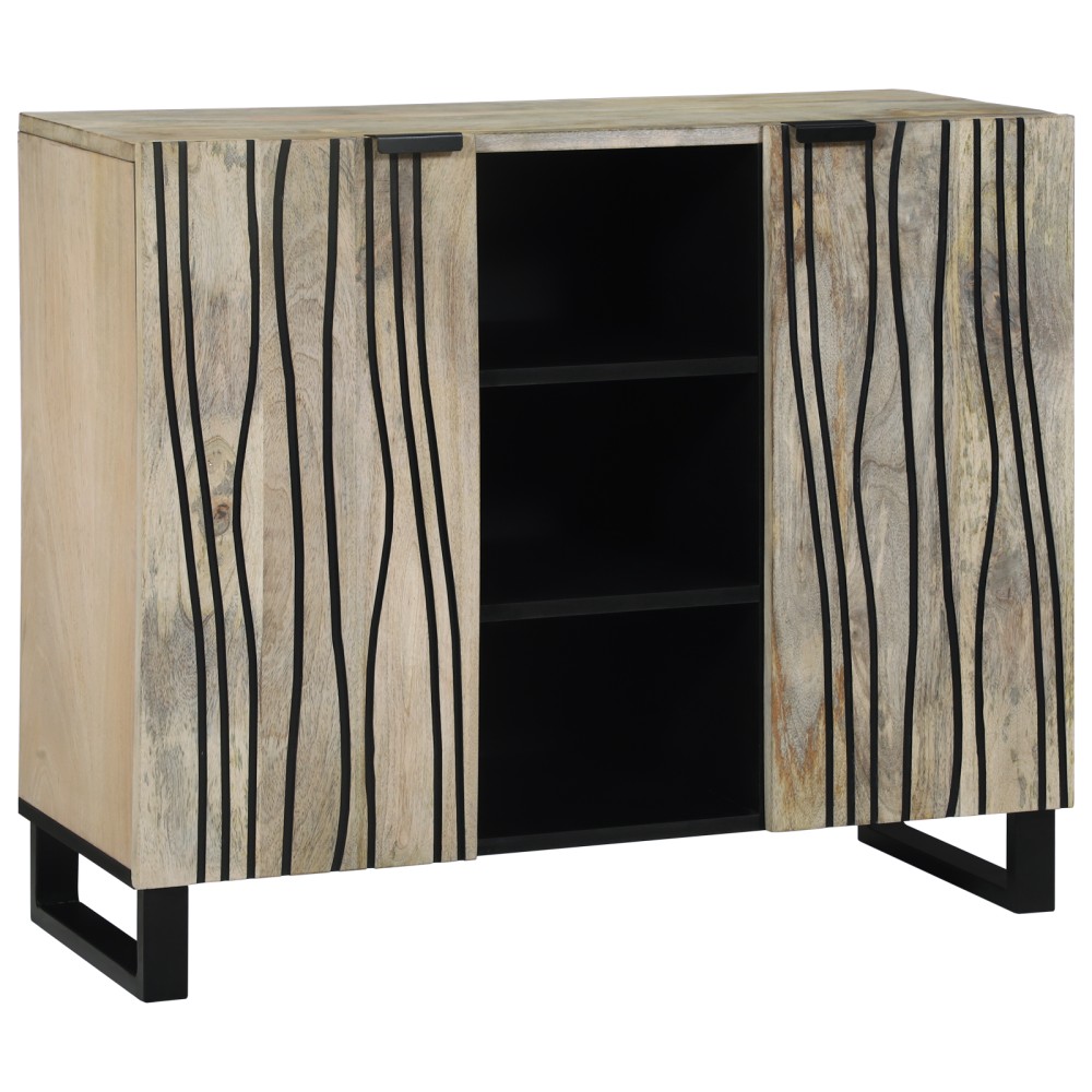 vidaXL Dulapuri și suporturi pentru stocarea media 90 x 33.5 x 75 cm