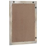 vidaXL Oglindă pentru baie cu oglindă Maro, argintiu 50 x 70 x 30 cm vidaXL Oglindă pentru baie cu oglindă Maro, argintiu 50 x 70 x 30 cm