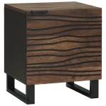 vidaXL Dulap de noapte 2 pcs castan 40 x 33 x 46 cm vidaXL Dulap de noapte 2 pcs castan 40 x 33 x 46 cm