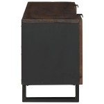 vidaXL Cabinet TV, 105 x 33.5 x 46 cm, din lemn masiv de mango. vidaXL Cabinet TV, 105 x 33.5 x 46 cm, din lemn masiv de mango.