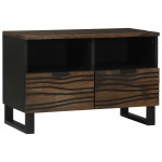 vidaXL Dulap TV cu sertar Maro 70 x 33 x 46 cm Lemn masiv de mango vidaXL Dulap TV cu sertar Maro 70 x 33 x 46 cm Lemn masiv de mango