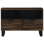 vidaXL Dulap TV cu sertar Maro 70 x 33 x 46 cm Lemn masiv de mango vidaXL Dulap TV cu sertar Maro 70 x 33 x 46 cm Lemn masiv de mango