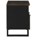 vidaXL Dulap TV cu sertar Maro 70 x 33 x 46 cm Lemn masiv de mango vidaXL Dulap TV cu sertar Maro 70 x 33 x 46 cm Lemn masiv de mango