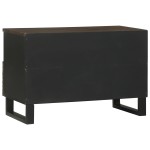 vidaXL Dulap TV cu sertar Maro 70 x 33 x 46 cm Lemn masiv de mango vidaXL Dulap TV cu sertar Maro 70 x 33 x 46 cm Lemn masiv de mango