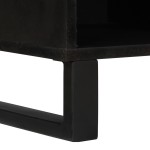 vidaXL Dulap TV - 100 x 33.5 x 46 cm, făcut din lemn masiv de mango. vidaXL Dulap TV - 100 x 33.5 x 46 cm, făcut din lemn masiv de mango.