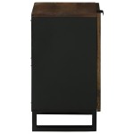 vidaXL Cabinet de baie 38x33.5x58 cm din lemn de mango masiv vidaXL Cabinet de baie 38x33.5x58 cm din lemn de mango masiv