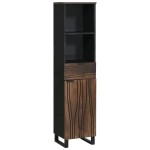 vidaXL Seturi de mobilier pentru baie cu sertar cu raft Dungi Maro 38 x 33 x 160 cm vidaXL Seturi de mobilier pentru baie cu sertar cu raft Dungi Maro 38 x 33 x 160 cm