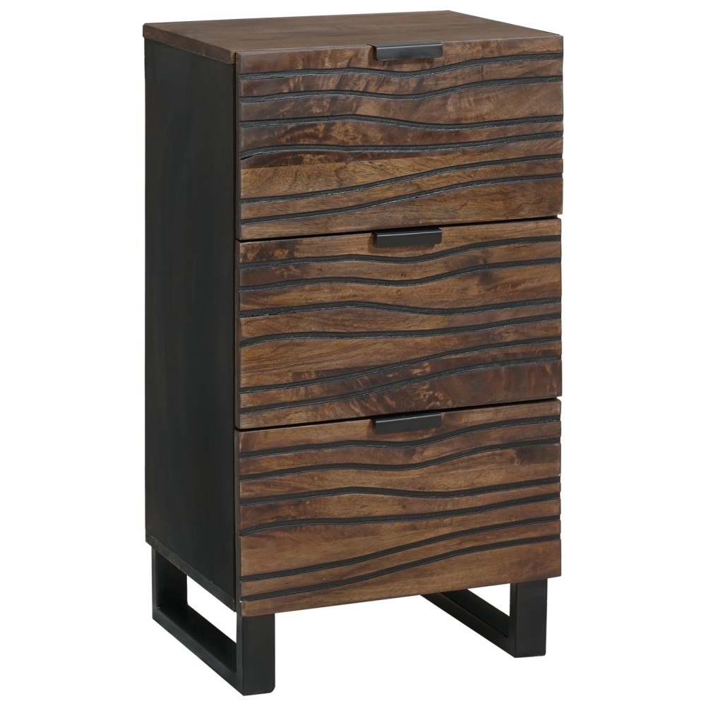 vidaXL Dulap - 40x33.5x75 cm, din lemn masiv de mango